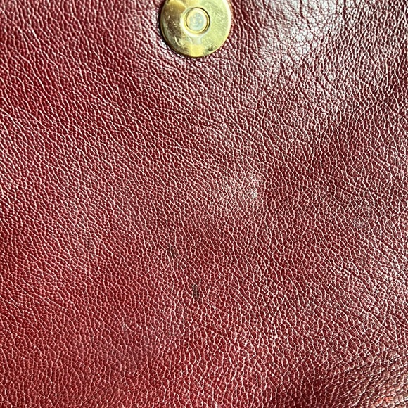 Michael Kors maroon satchel with crossbody strap - Picture 13 of 14